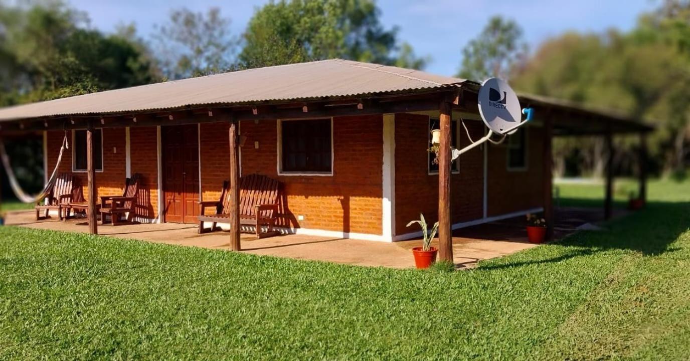 Cabana Ibera Colonia Carlos Pellegrini  Eksteriør bilde